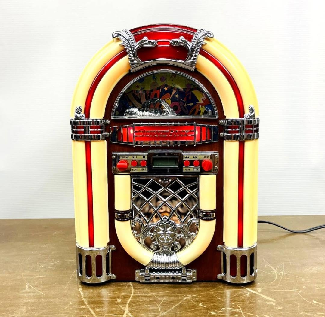 Amazon.co.jp: WINTECH 019X-018-14 JUKEBOX型 CDラジオプレーヤー